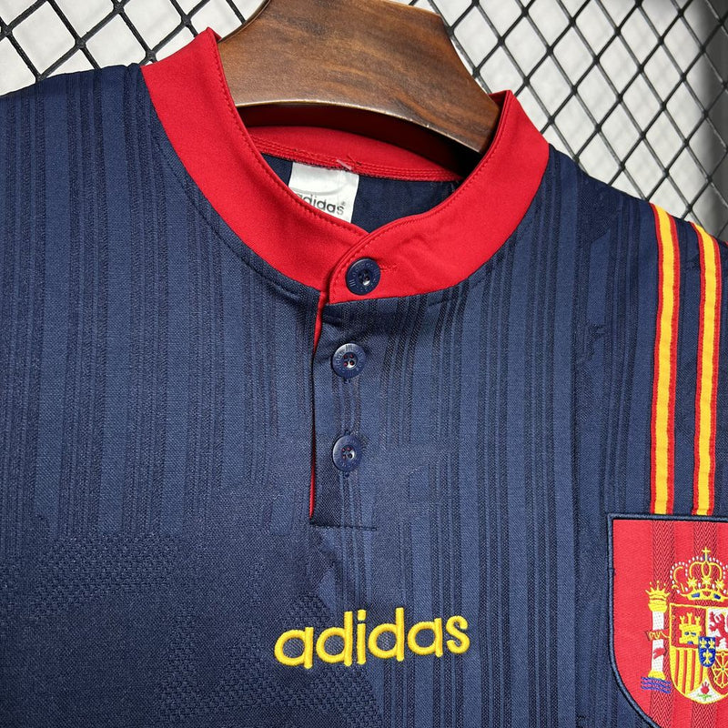 Camisa Retrô da Espanha 1996