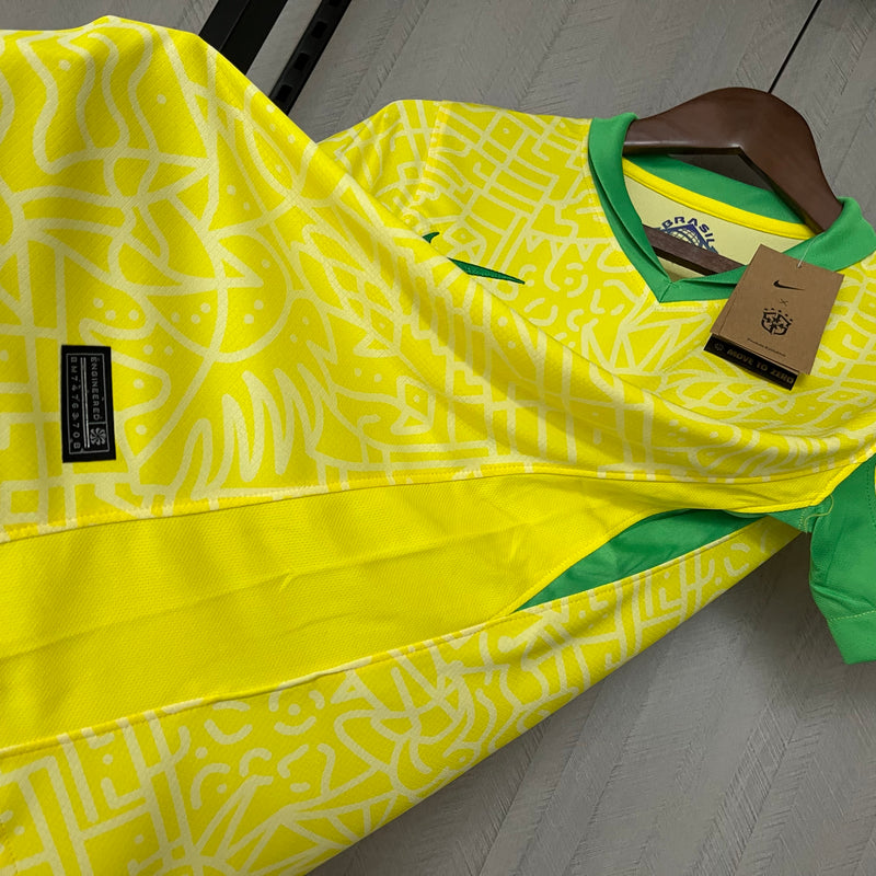 Camisa Feminina Oficial do Brasil 24/25 - Baby Look