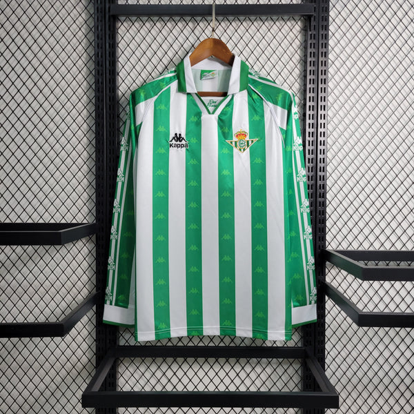 Camisa Retrô do Real Betis 1995/1997 - Manga Longa