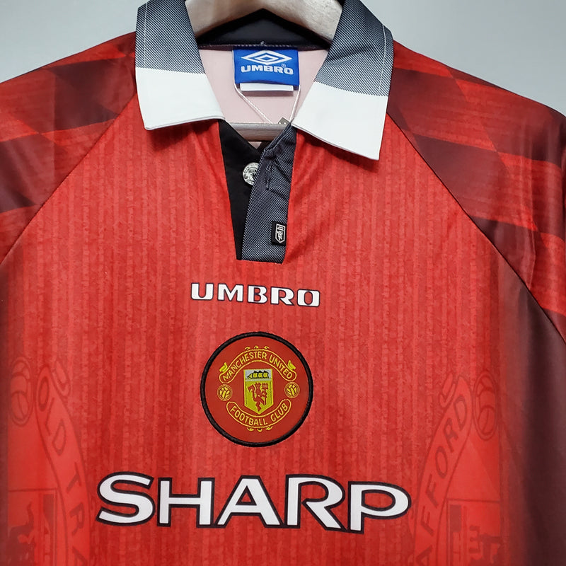 Camisa Retrô do Manchester United 1996