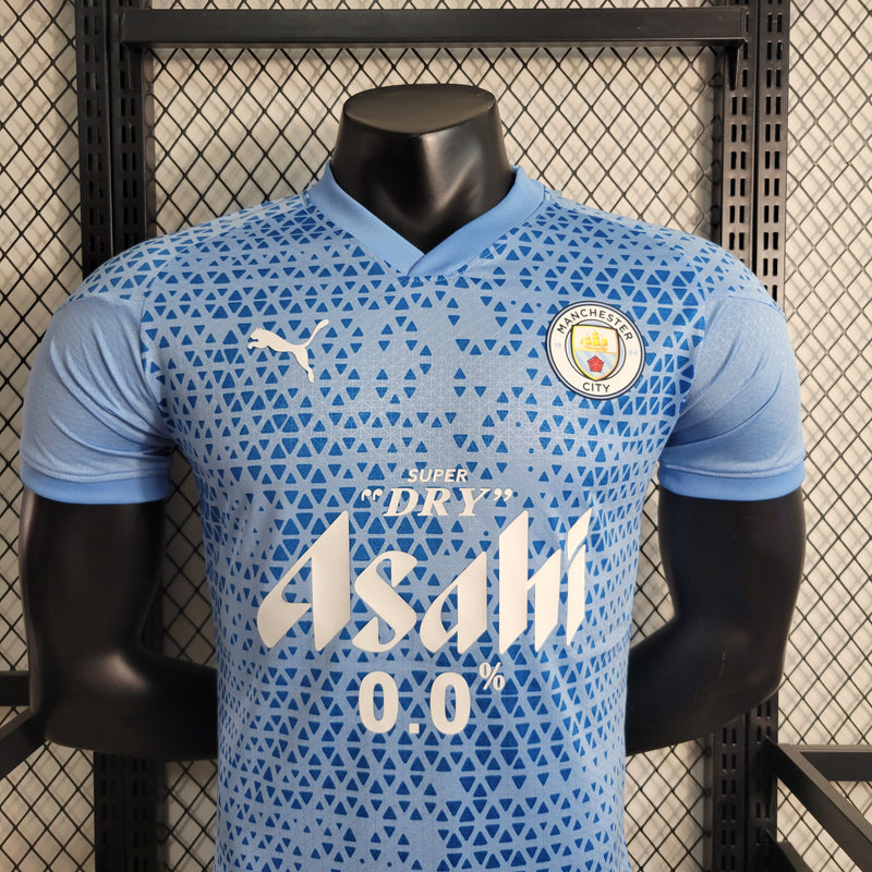 Camisa Oficial do Manchester City 23/24 Treino - Versão Jogador