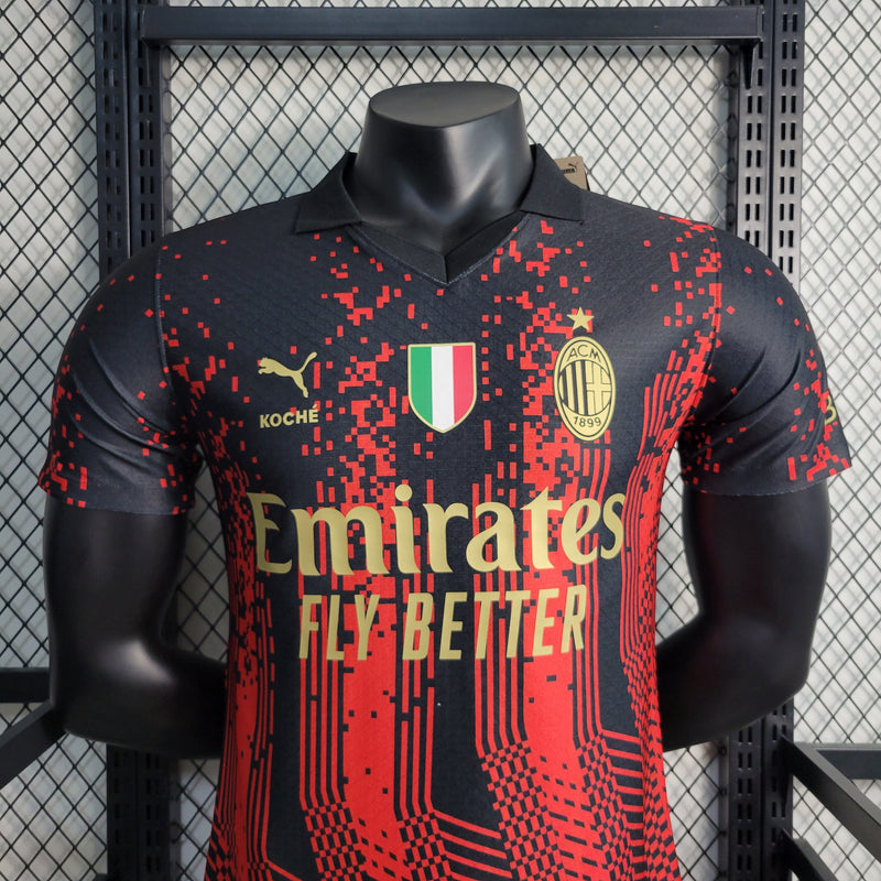 Camisa Oficial do Milan 23/24 Versão Jogador - Edição Especial