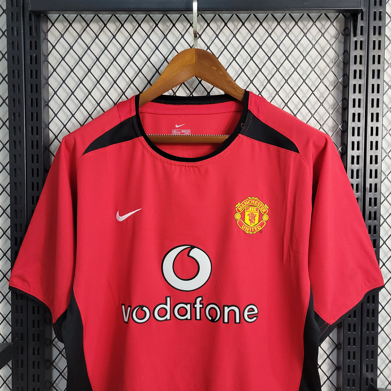 Camisa Retrô do Manchester United 2002/2004