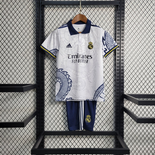 Conjunto Infantil Oficial do Real Madrid 23/24 - Edição Especial