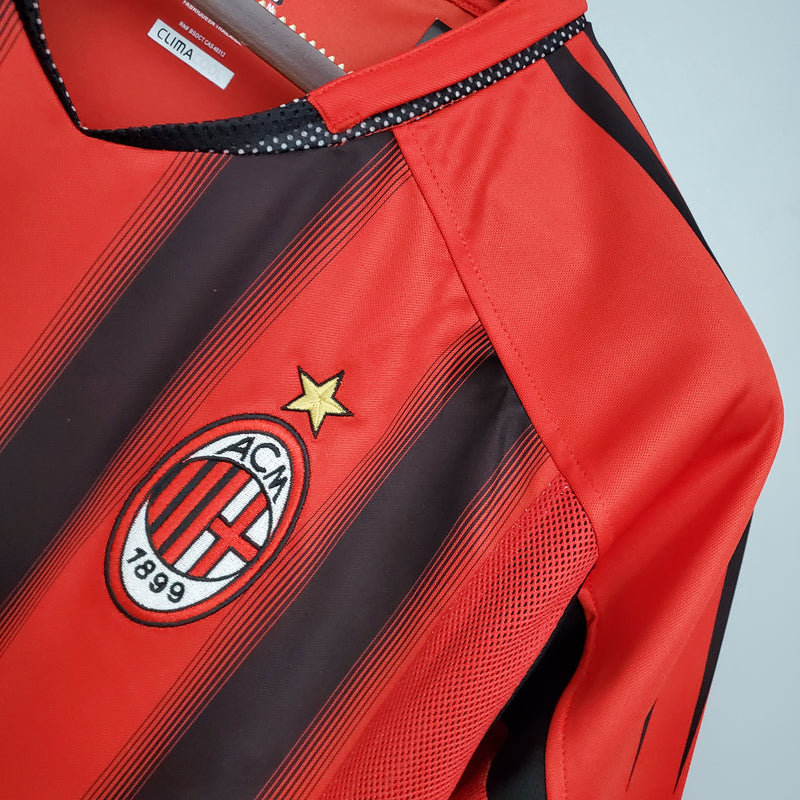 Camisa Retrô do Milan 2004/2005