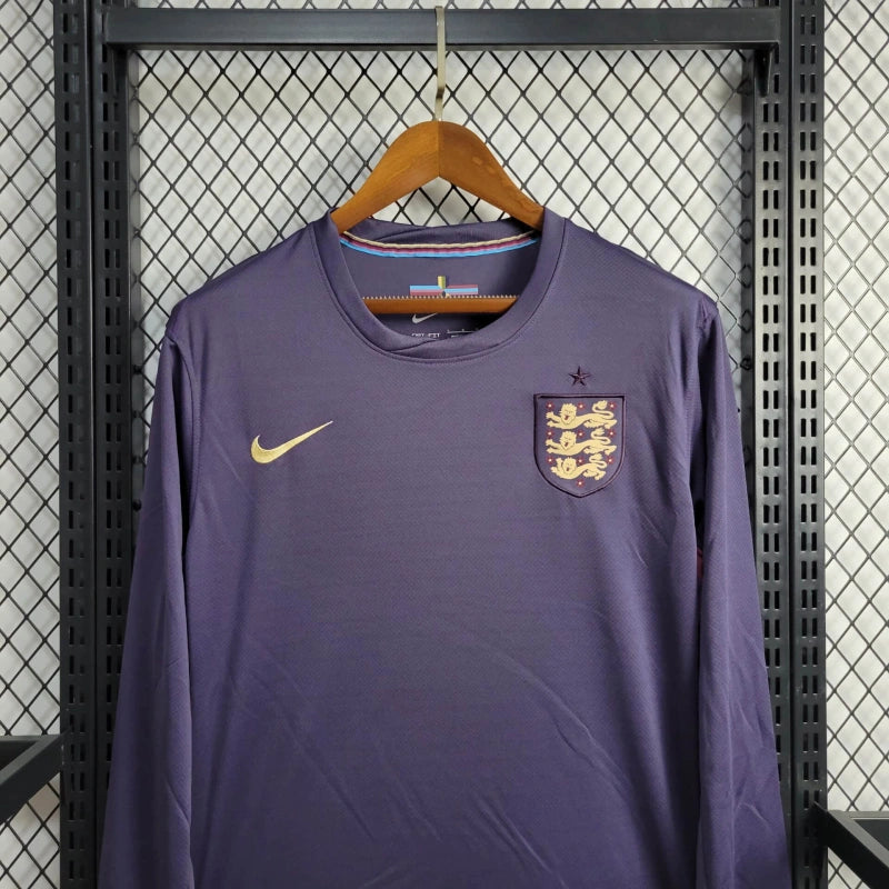 Camisa 2 Oficial da Inglaterra 24/25 - Manga Longa