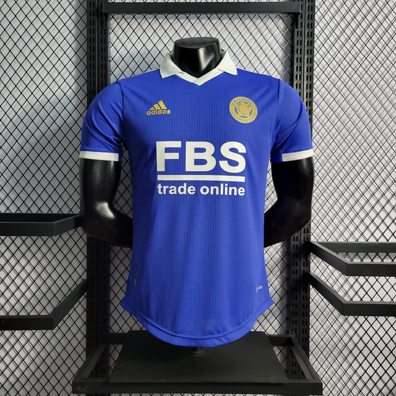 Camisa Oficial do Leicester 22/23 - Versão Jogador