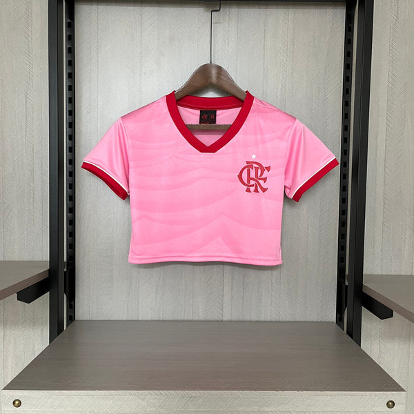 Cropped Feminino Oficial do CR Flamengo 24/25