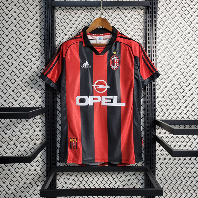 Camisa Retrô do Milan 1998/1999