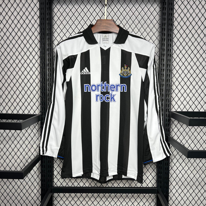 Camisa Retrô do Newcastle 2003/2005 - Manga Longa