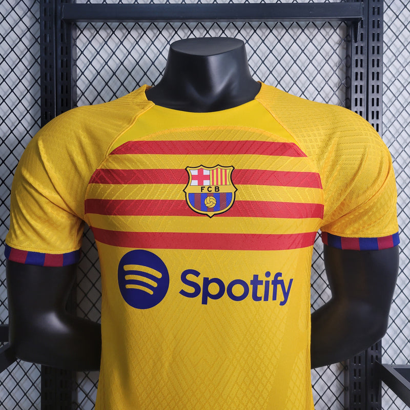 Camisa 4 Oficial do Barcelona 23/24 - Versão Jogador