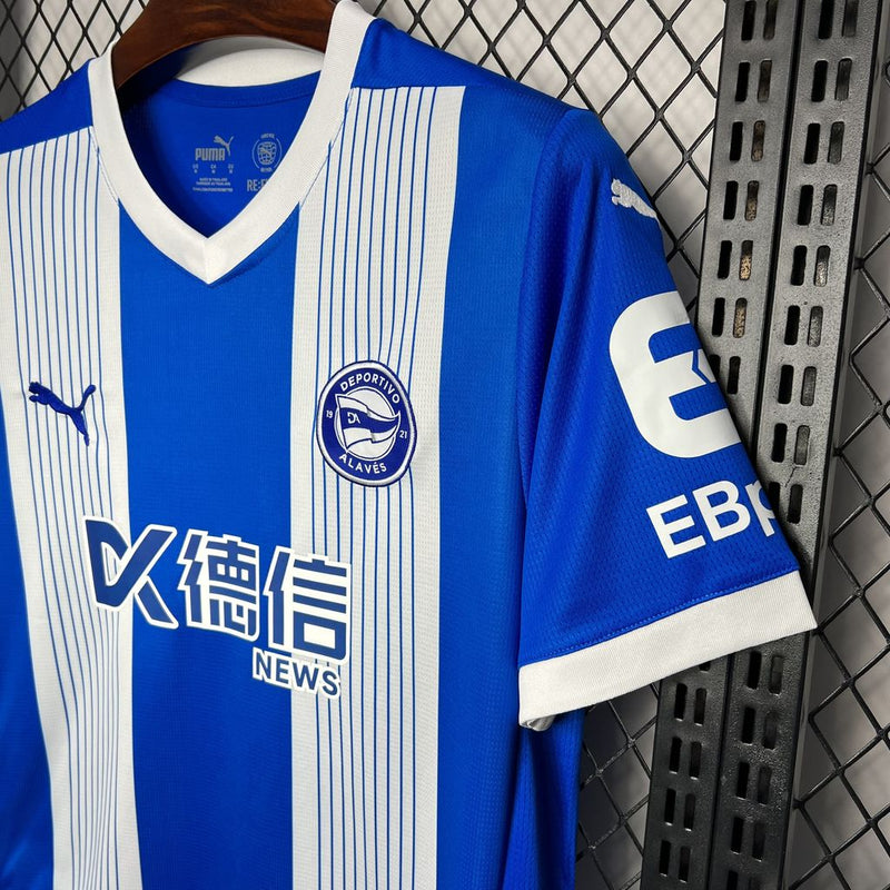 Camisa Oficial do Alavés 24/25 - Versão Torcedor