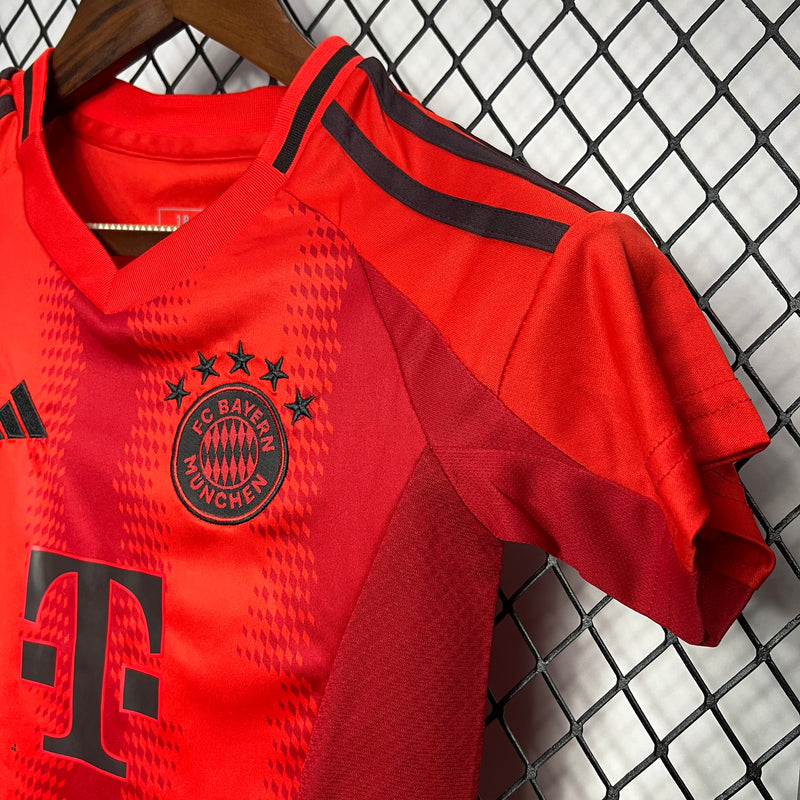 Conjunto Oficial do Bayern de Munique 24/25 - Kids