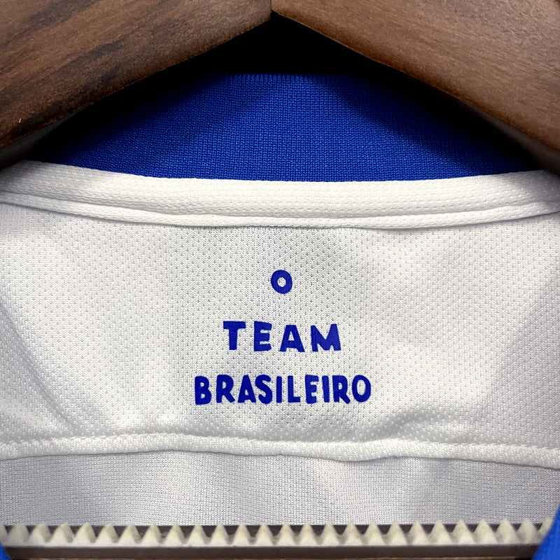 Camisa Retrô Feminina do Brasil 2019 - Baby Look