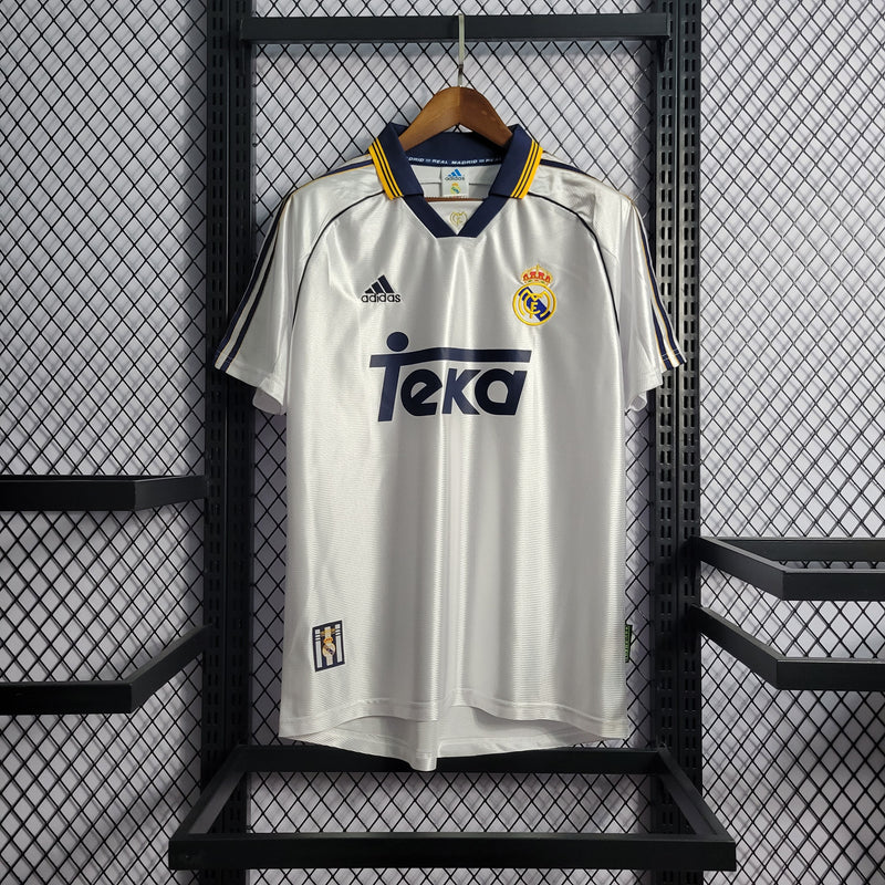 Camisa Retrô do Real Madrid 1998/2000 - Versão Retrô