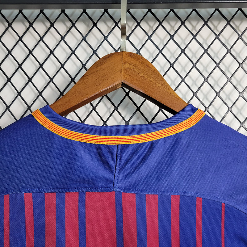 Camisa Retrô do Barcelona 2017/2018