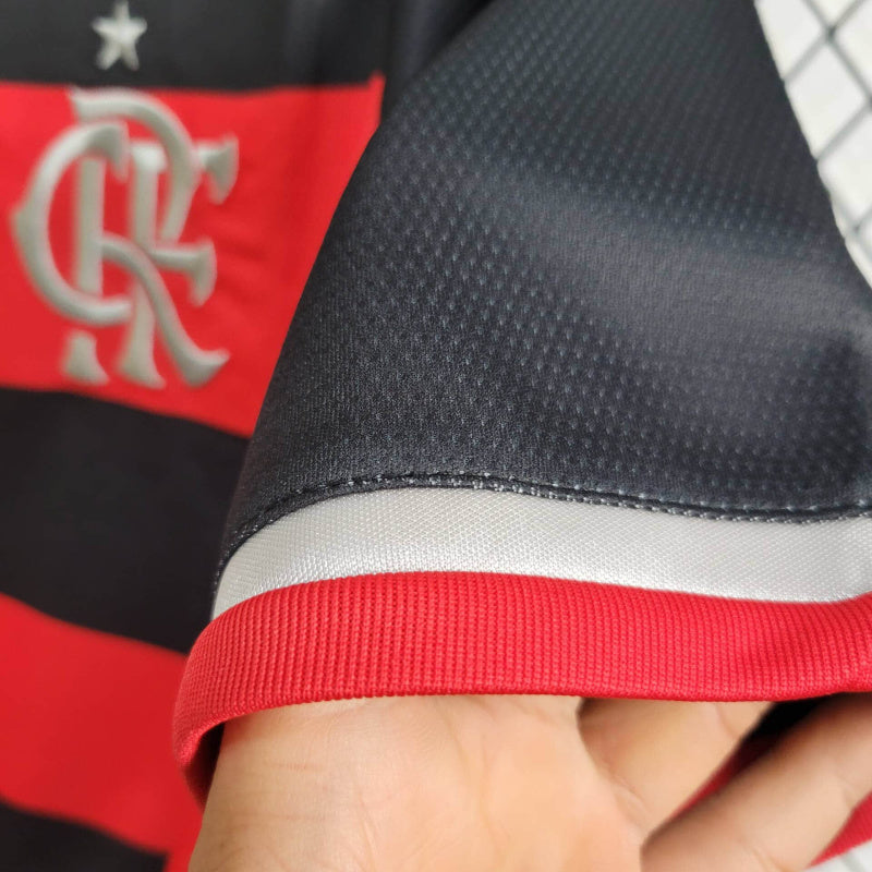 Camisa Oficial do CR Flamengo 24/25 Versão Torcedor - Completa com Pacth