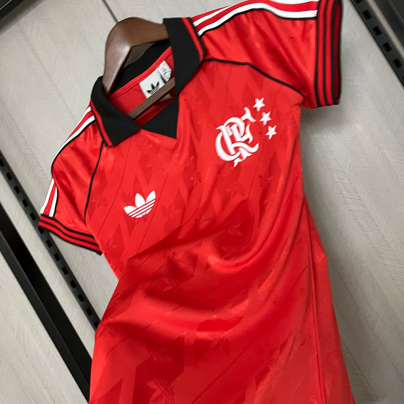 Camisa Feminina Oficial do CR Flamengo 24/25 Baby Look - Freestyle