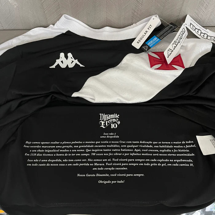 Camisa Oficial do Vasco 24/25 Versão Torcedor - Homenagem Dinamite