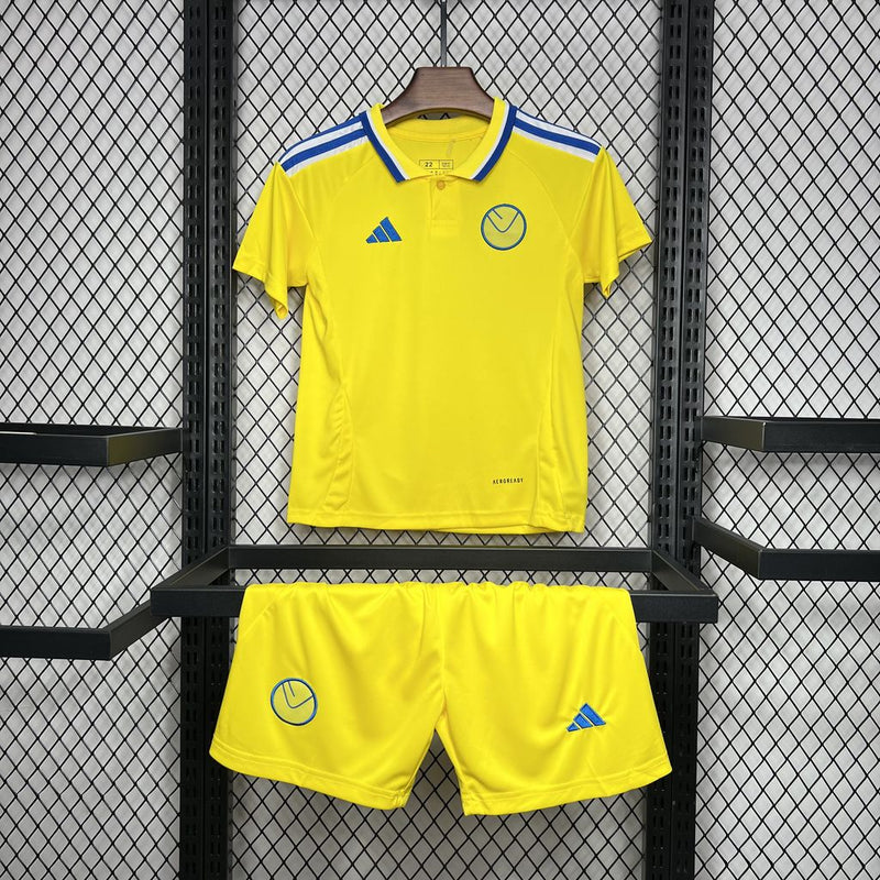 Conjunto Infantil Oficial do Leeds United 24/25 - Kids