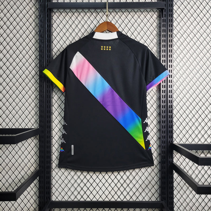 Camisa Feminina Oficial do Vasco 22/23 - Edição LGBT