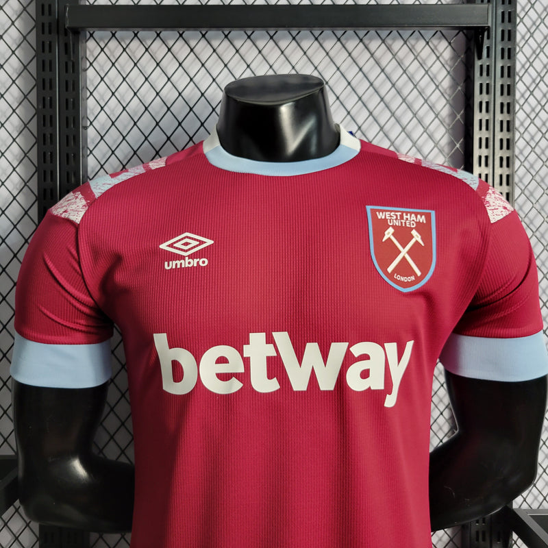 Camisa Oficial do West Ham 22/23 - Versão Jogador