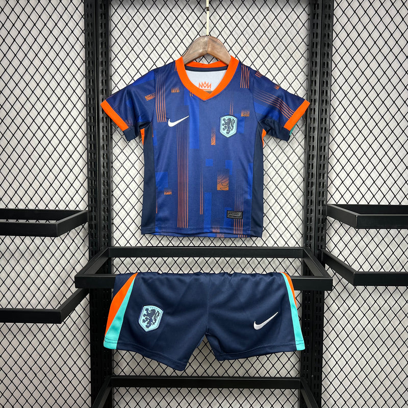 Conjunto Infantil Oficial da Holanda 24/25 - Kids