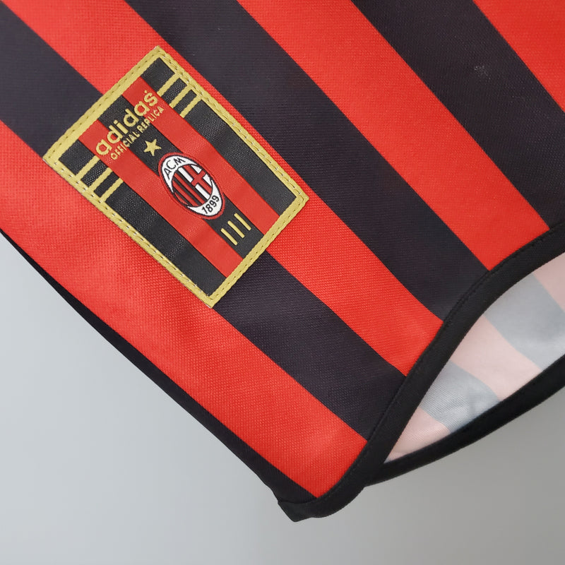 Camisa Retrô do Milan 1999/2000