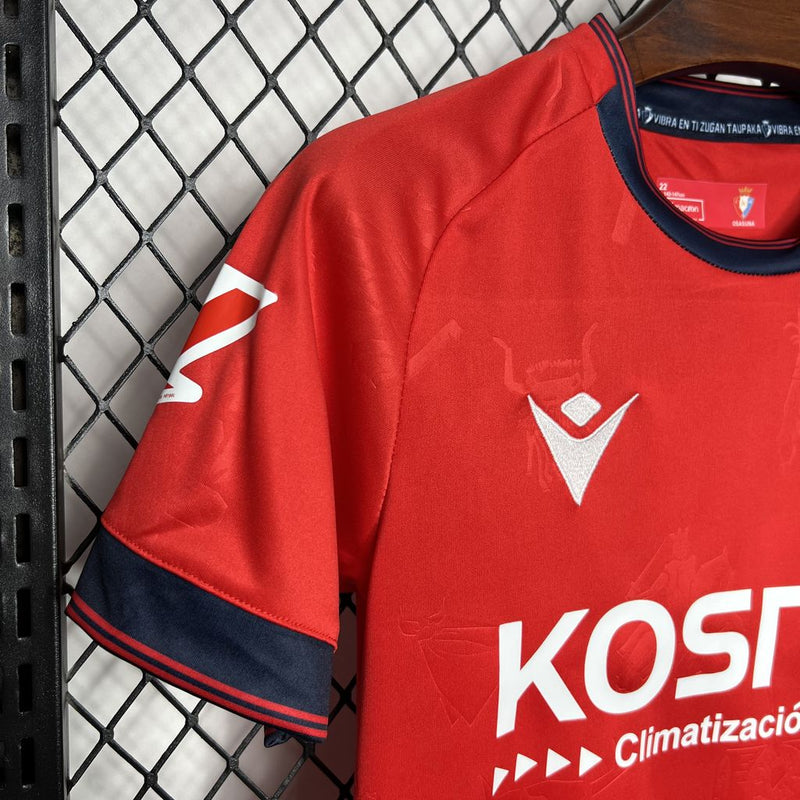 Conjunto Infantil Oficial do Osasuna 24/25 - Kids