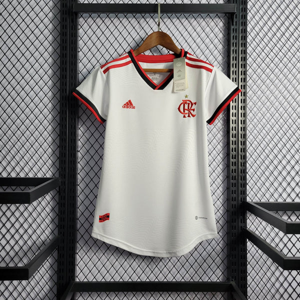 Camisa 2 Feminina Oficial do CR Flamengo 22/23 - Baby Look