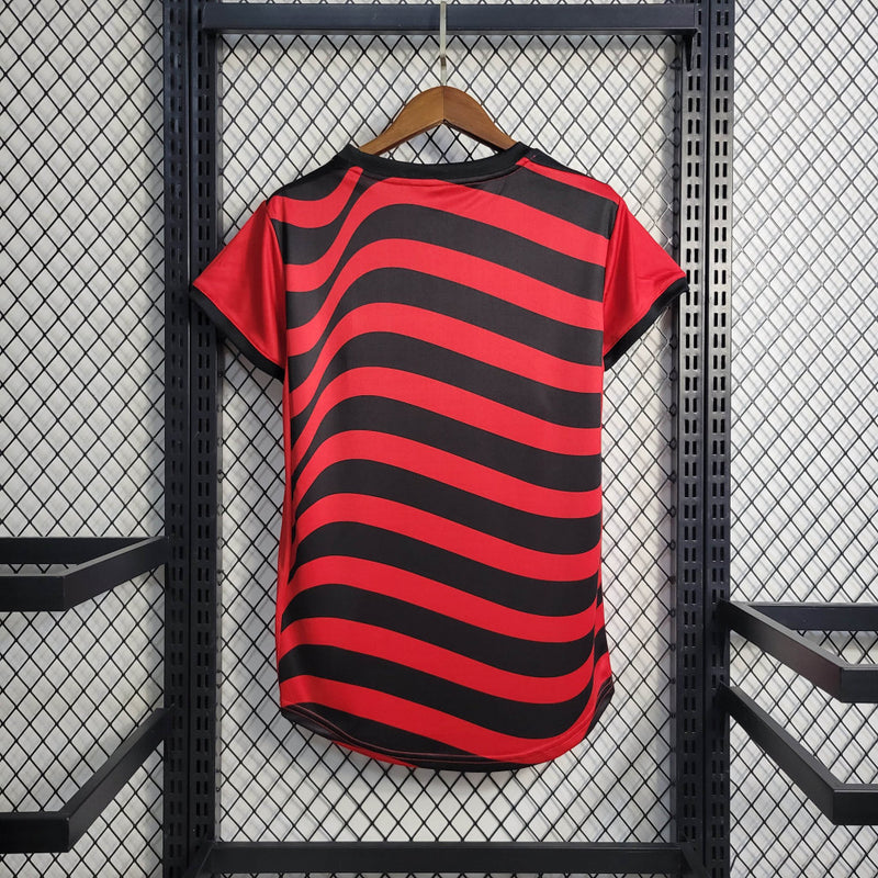 Camisa 3 Feminina Oficial do CR Flamengo 22/23 - Baby Look