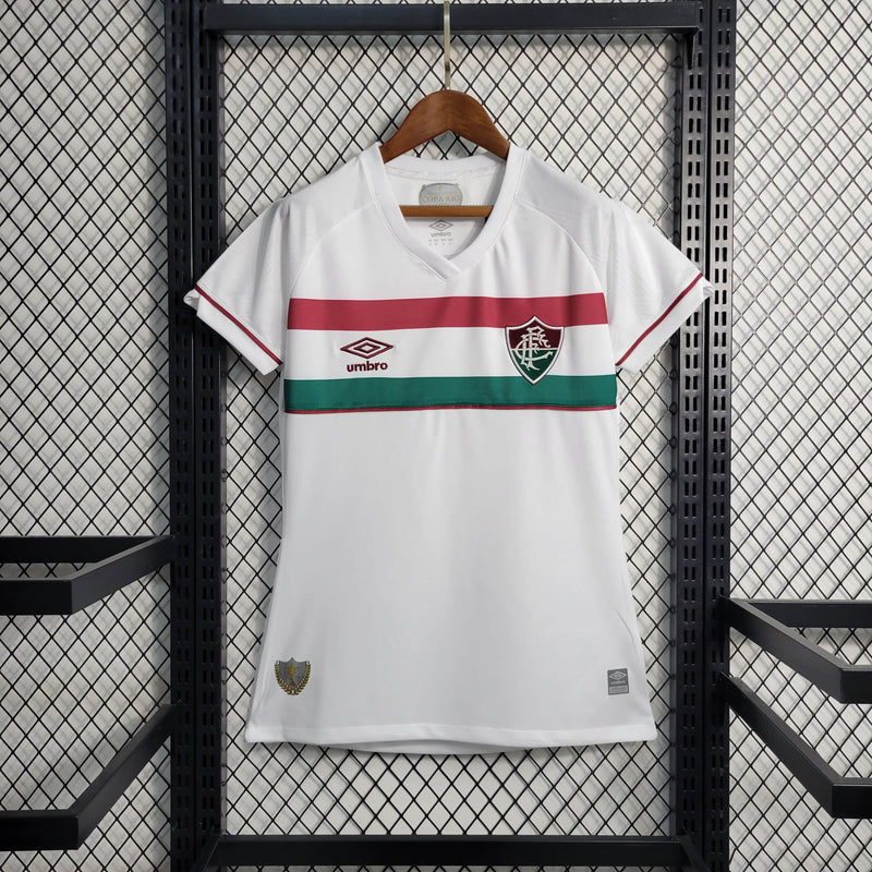 Camisa 2 Feminina Oficial do Fluminense 23/24 - Baby Look