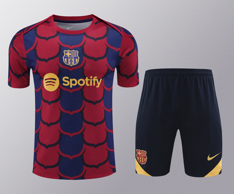 Kit Oficial do Barcelona 24/25 - Treino