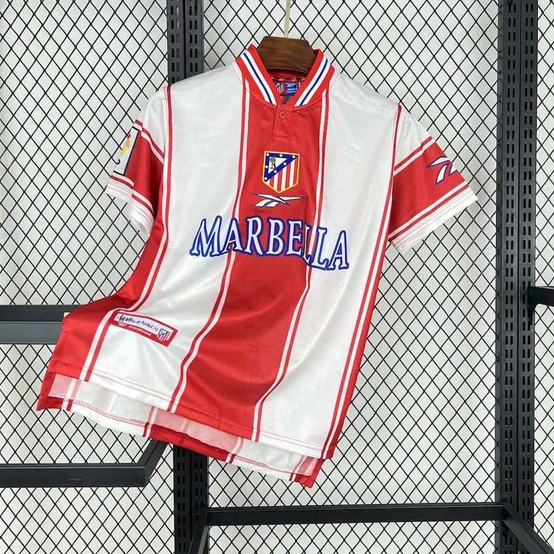 Camisa Retrô do Atletico de Madrid 1999/2000 - Versão Retrô