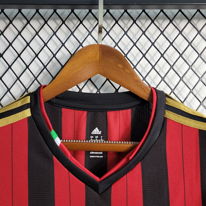 Camisa Retrô do Milan 2013/2014 - Manga Longa