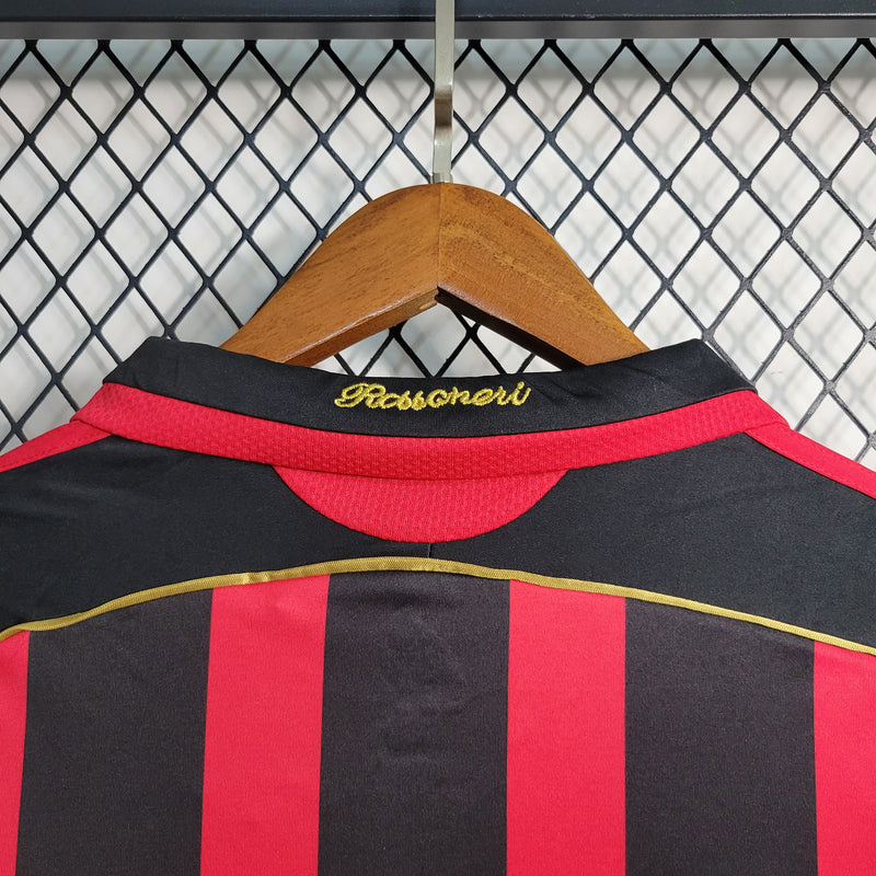 Camisa Retrô do Milan 2006/2007 - Manga Longa