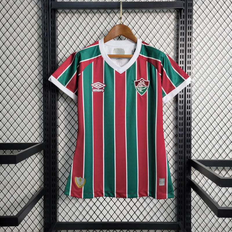 Camisa Feminina Oficial do Fluminense 23/24 - Baby Look