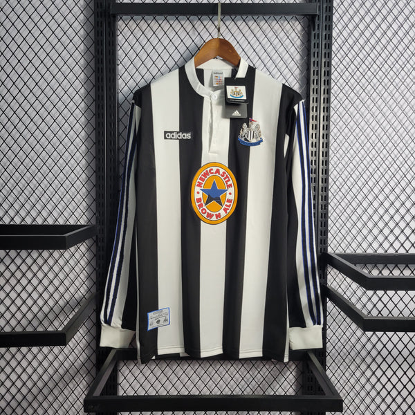 Camisa Retrô do Newcastle 1997/1999 - Manga Longa