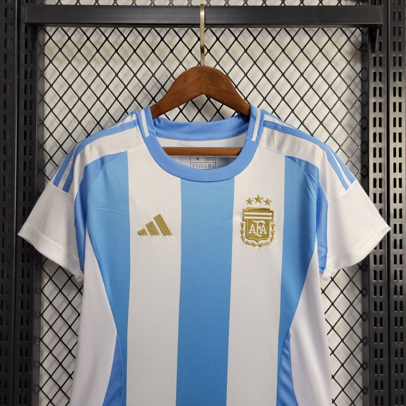 Camisa Feminina Oficial da Argentina 24/25 - Baby Look