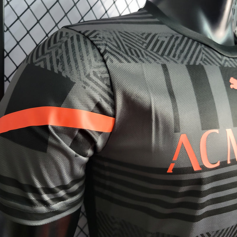 Camisa Oficial do Milan 22/23 - Versão Jogador