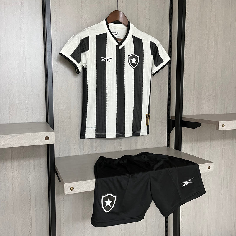 Conjunto Infantil Oficial do Botafogo 24/25 - Kids