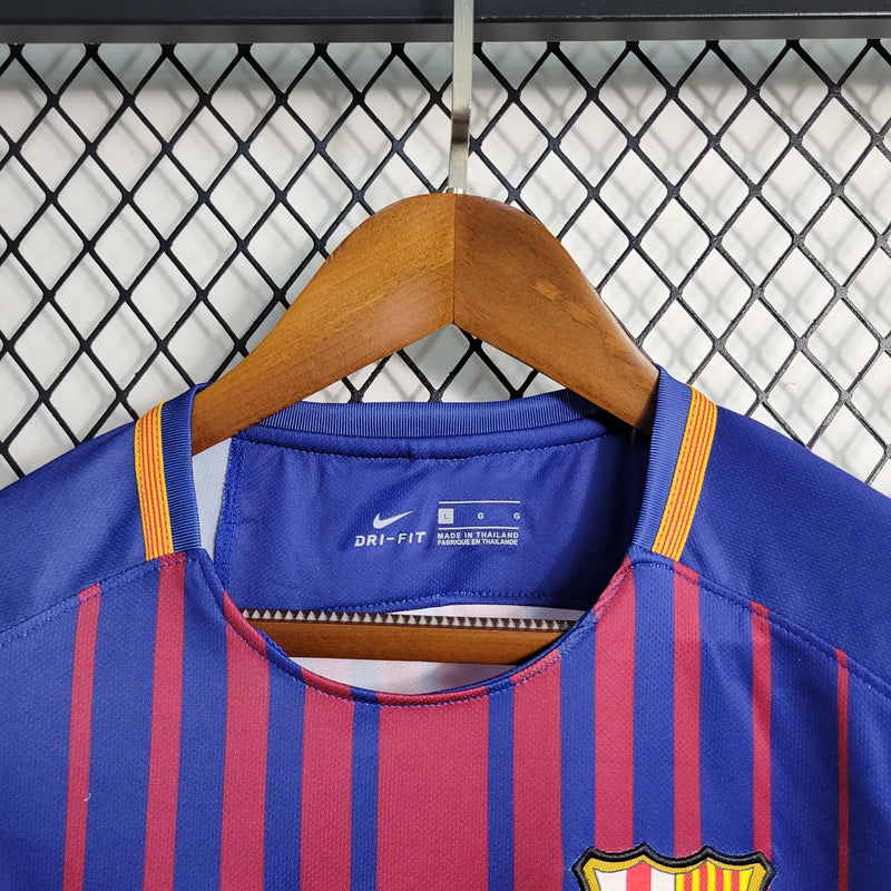 Camisa Retrô do Barcelona 2017/2018