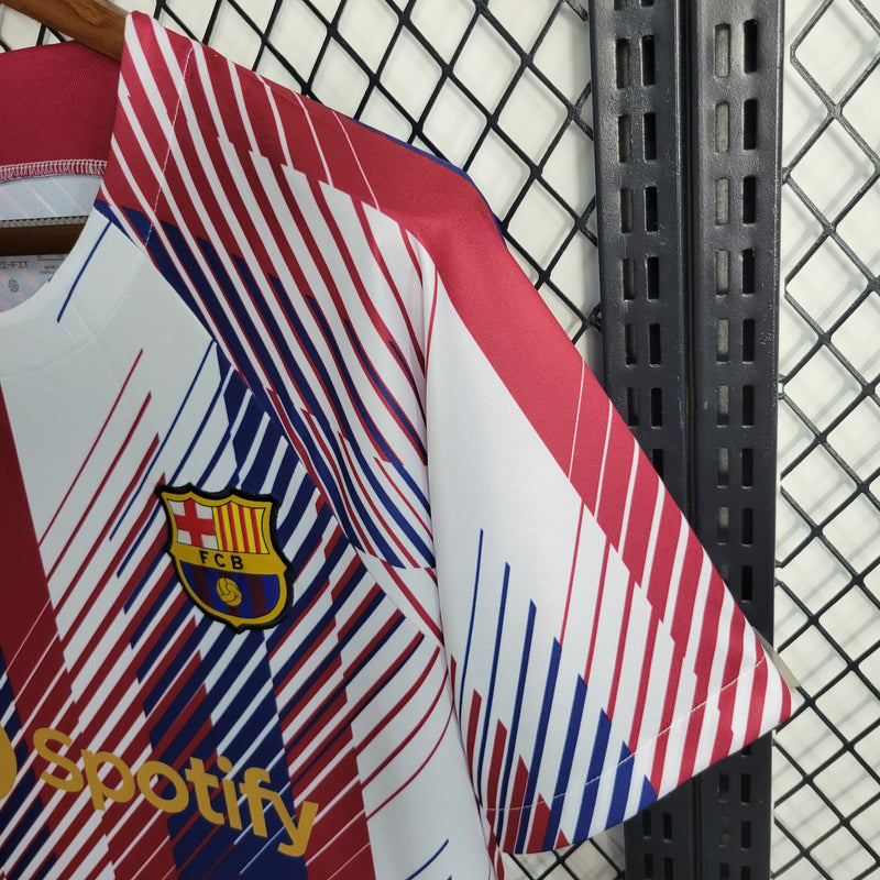 Camisa Oficial do Barcelona 23/24 - Treino