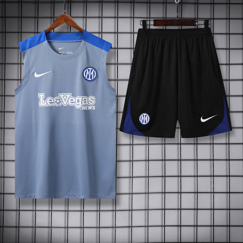 Kit Oficial da Inter de Milão 24/25 - Treino