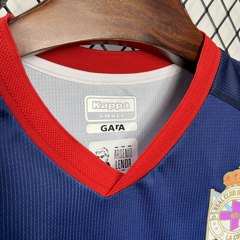 Camisa Oficial do Deportivo La Coruña 24/25 - Versão Torcedor