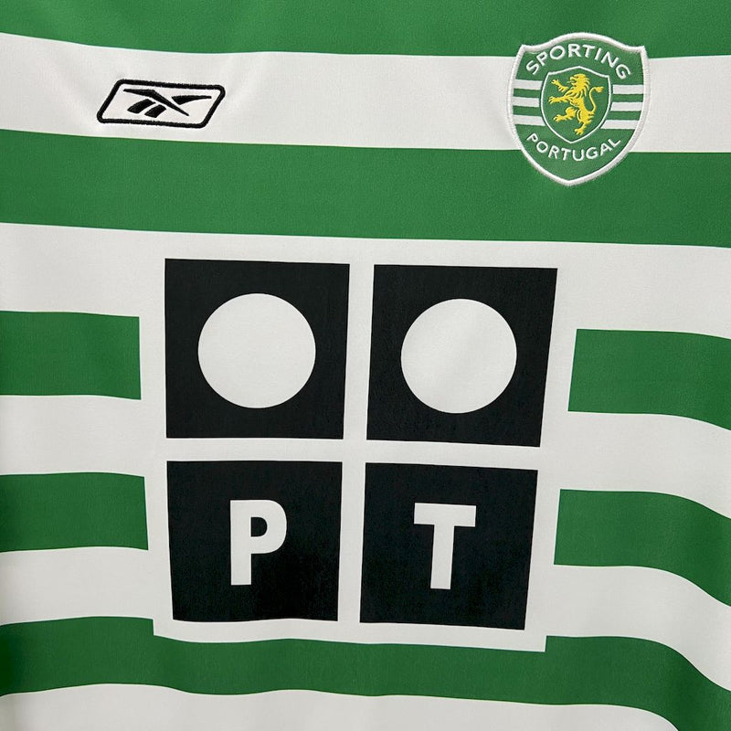 Camisa Retrô do Sporting 2003/2004 - Versão Retrô