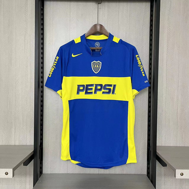 Camisa Retrô do Boca Juniors 2004/2005 - Versão Retrô