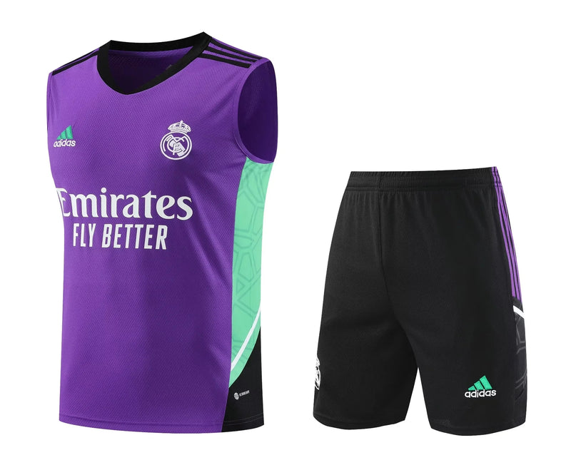 Kit Oficial do Real Madrid 22/23 - Treino