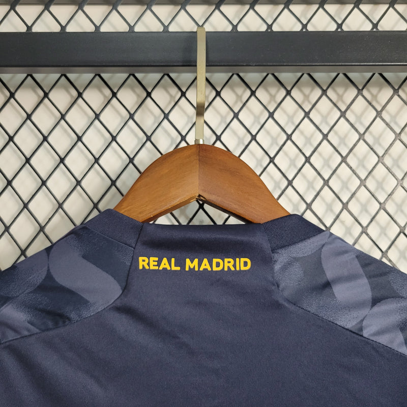 Camisa 2 Feminina Oficial do Real Madrid 23/24 - Baby Look