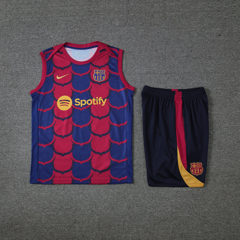 Kit Oficial do Barcelona 24/25 - Treino